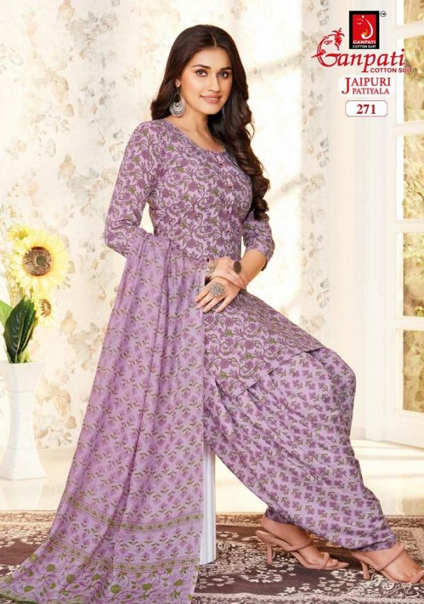 ganpati Jaipuri Patiyala Vol-12 – Dress Material